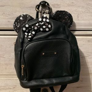 Black Disney mini backpack